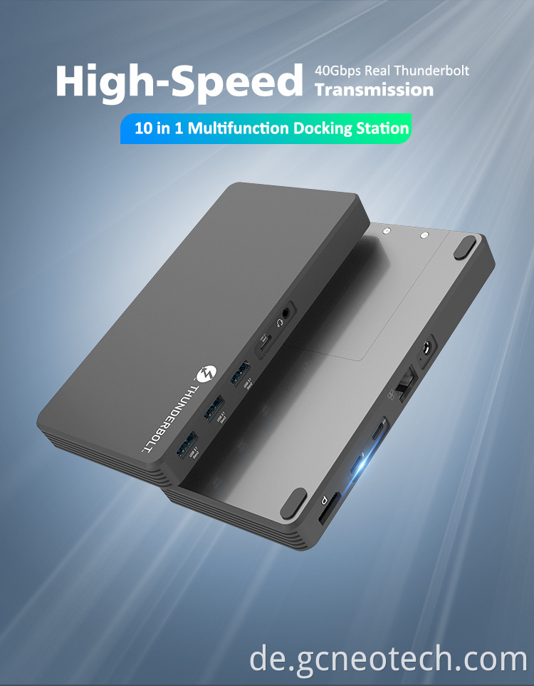 Alloy Thunderbolt 3 Dockingstation Alloy Thunderbolt 3 Docking Station